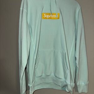 Supreme Mint Green Hoodie
